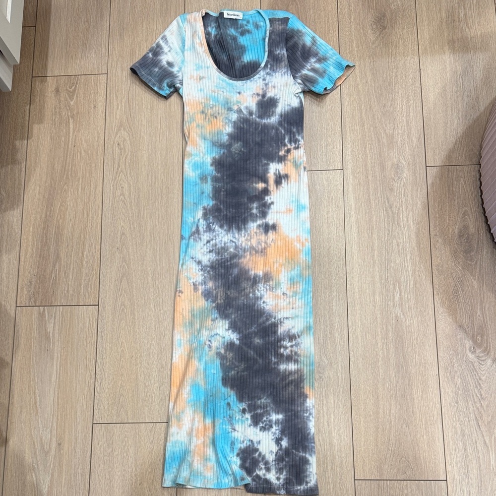 Heartloom Vibrant Tie-Dye Maxi Dress